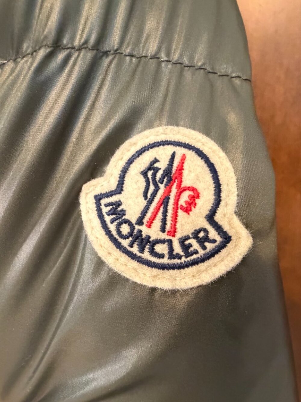 Moncler Chambon Short Down Jacket -Green - Picture 6 of 13